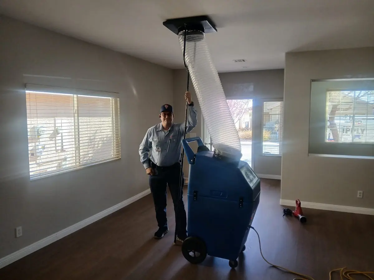Professional Dryer Vent Cleaning work inside a Wahoo home